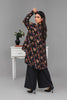 2 Piece Ready To Wear Black Viscose Suit - ZN-09 - ZAINOOR