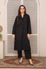 2 Piece Ready To Wear Black Viscose Suit - ZN-01 - ZAINOOR