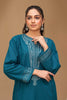 2 Piece Ready To Wear Blue Viscose Suit - ZN-08 - ZAINOOR