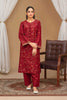2 Piece Ready To Wear Maroon Viscose Suit - ZN-07 - ZAINOOR